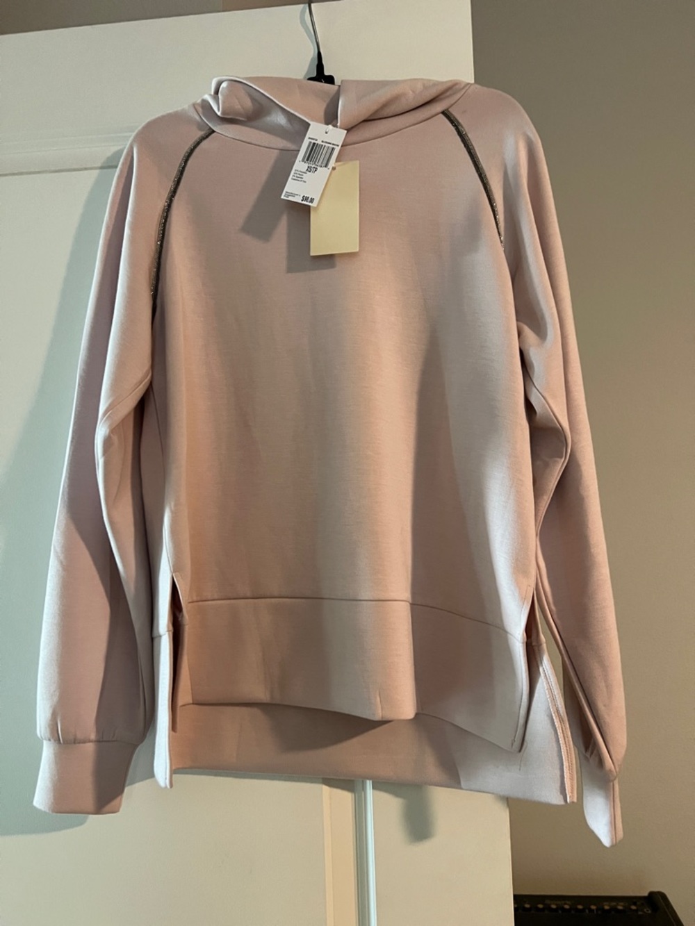 Elie Tahari Dusty Blush Pink Pullover with Tags XS - Butter Soft